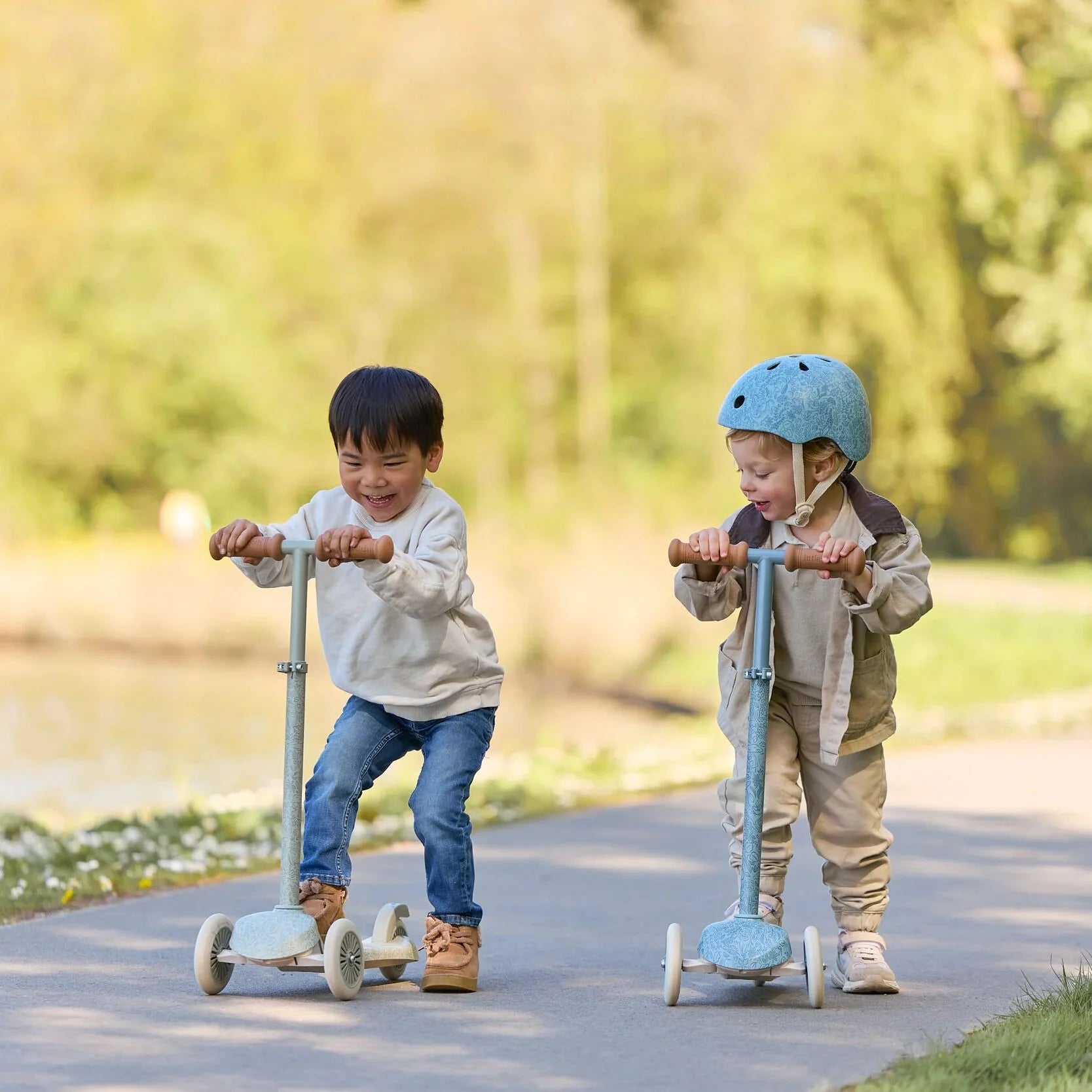 Little Dutch | Monopattino 3 Ruote Blu | 6085.BLUE