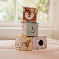 Set di Cubi Morbidi Sensoriali Fairy Garden - Set of soft cubes Fairy Garden