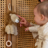 Little Dutch | Carillon Peluche Leone Giallo 18cm Safari Friends | LD8330