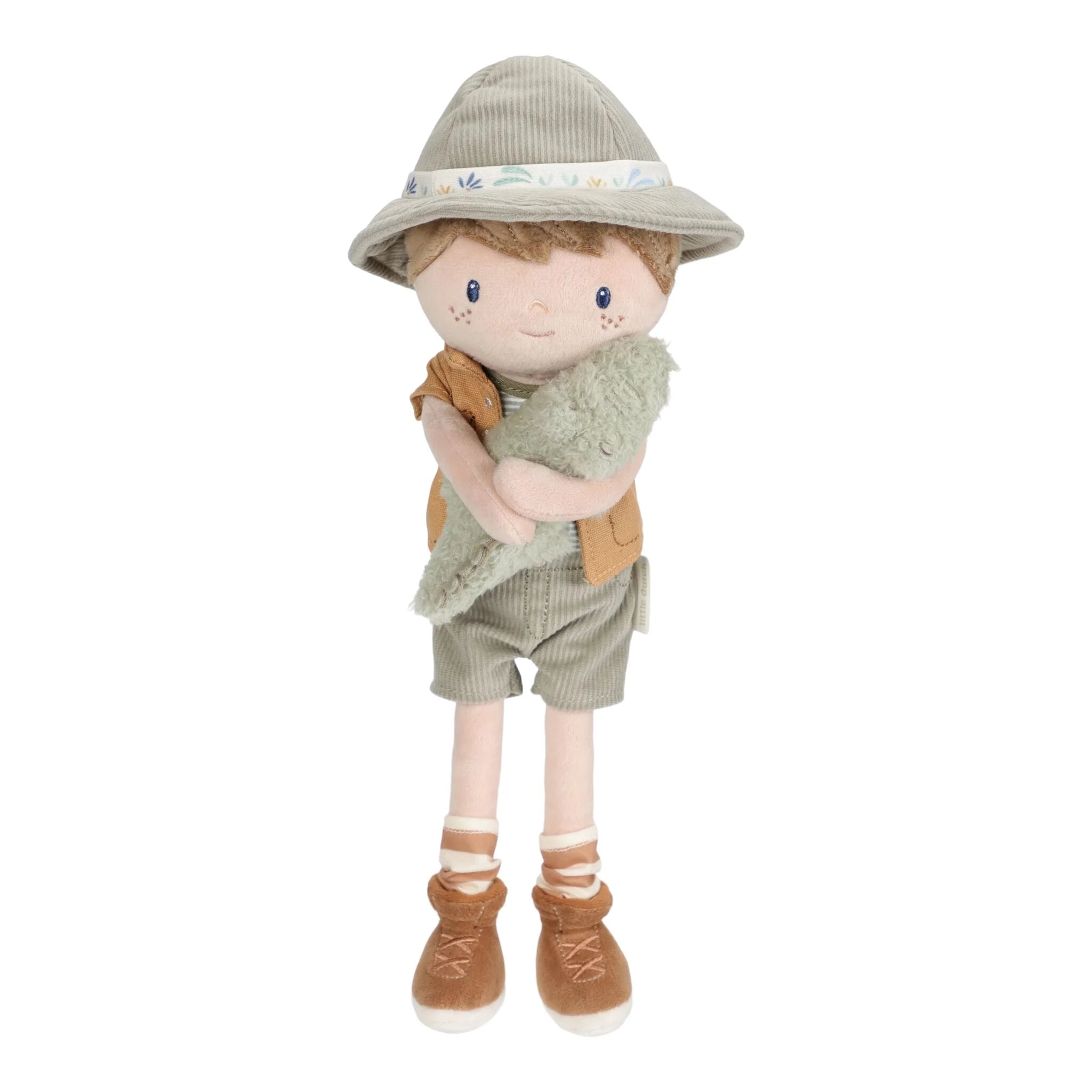 Little Dutch | Bambola Morbida Ranger Jim 35 cm Safari Friends | LD4686