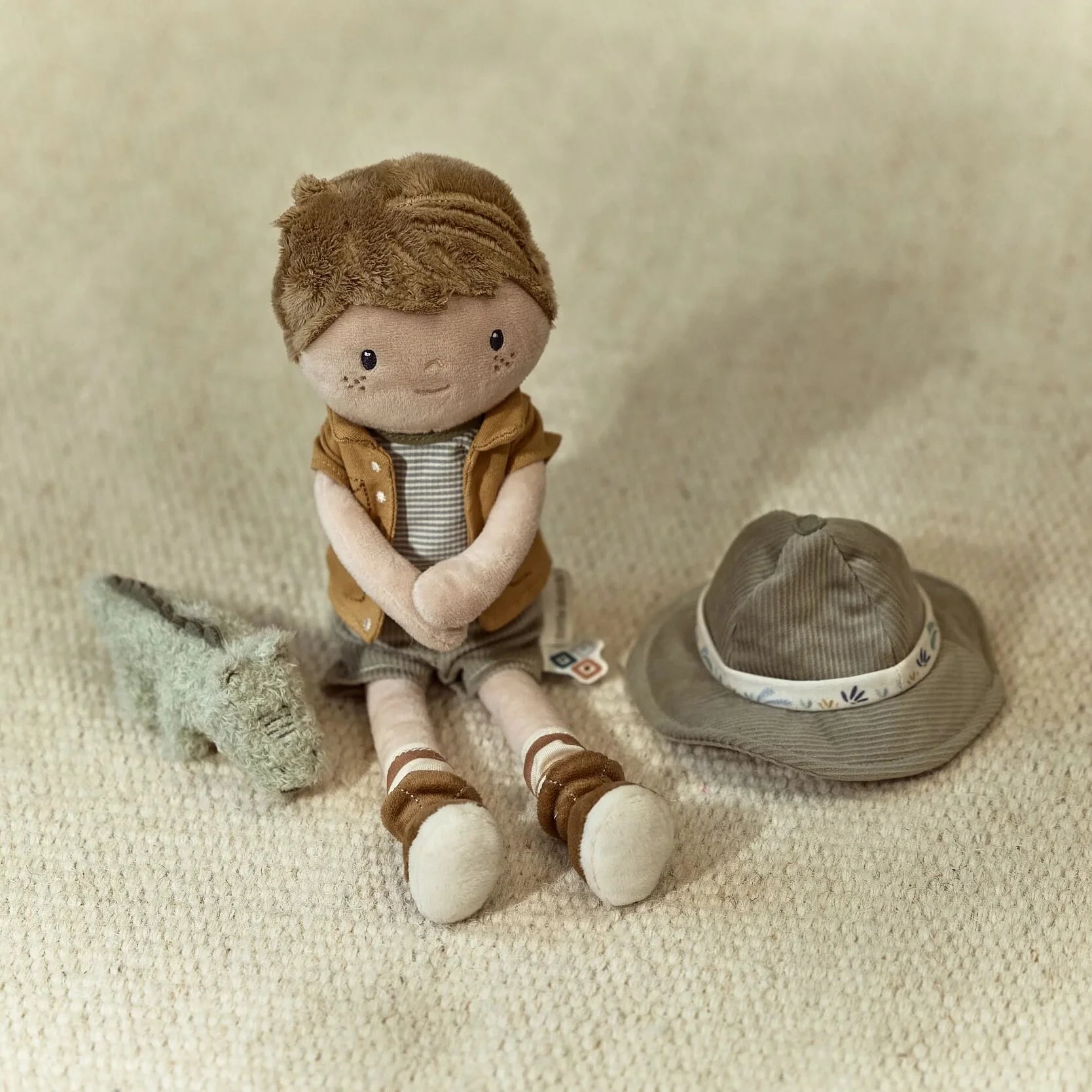 Little Dutch | Bambola Morbida Ranger Jim 35 cm Safari Friends | LD4686