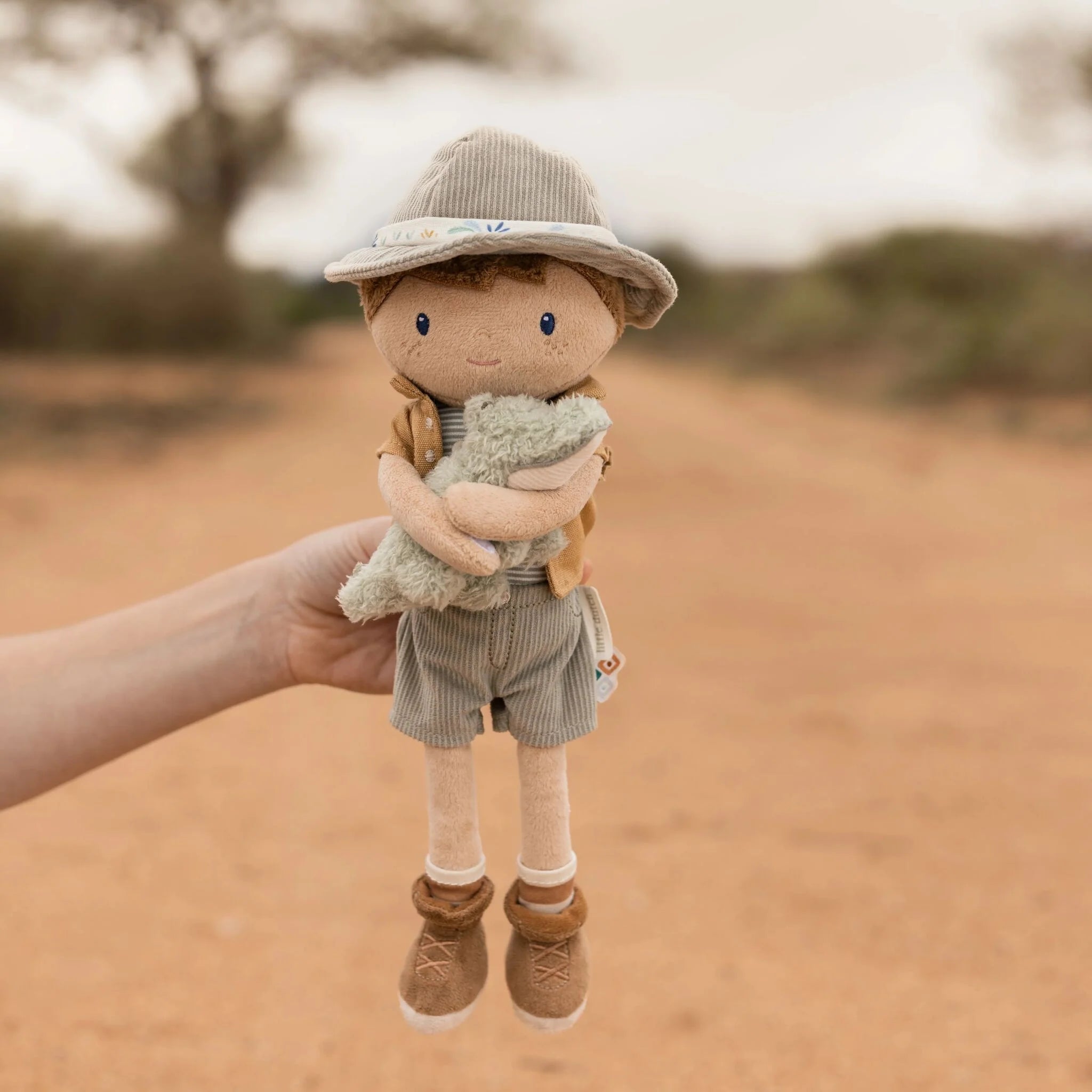 Little Dutch | Bambola Morbida Ranger Jim 35 cm Safari Friends | LD4686