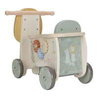 Little Dutch | Triciclo Cavalcabile in Legno Leone Safari Friends | LD7481
