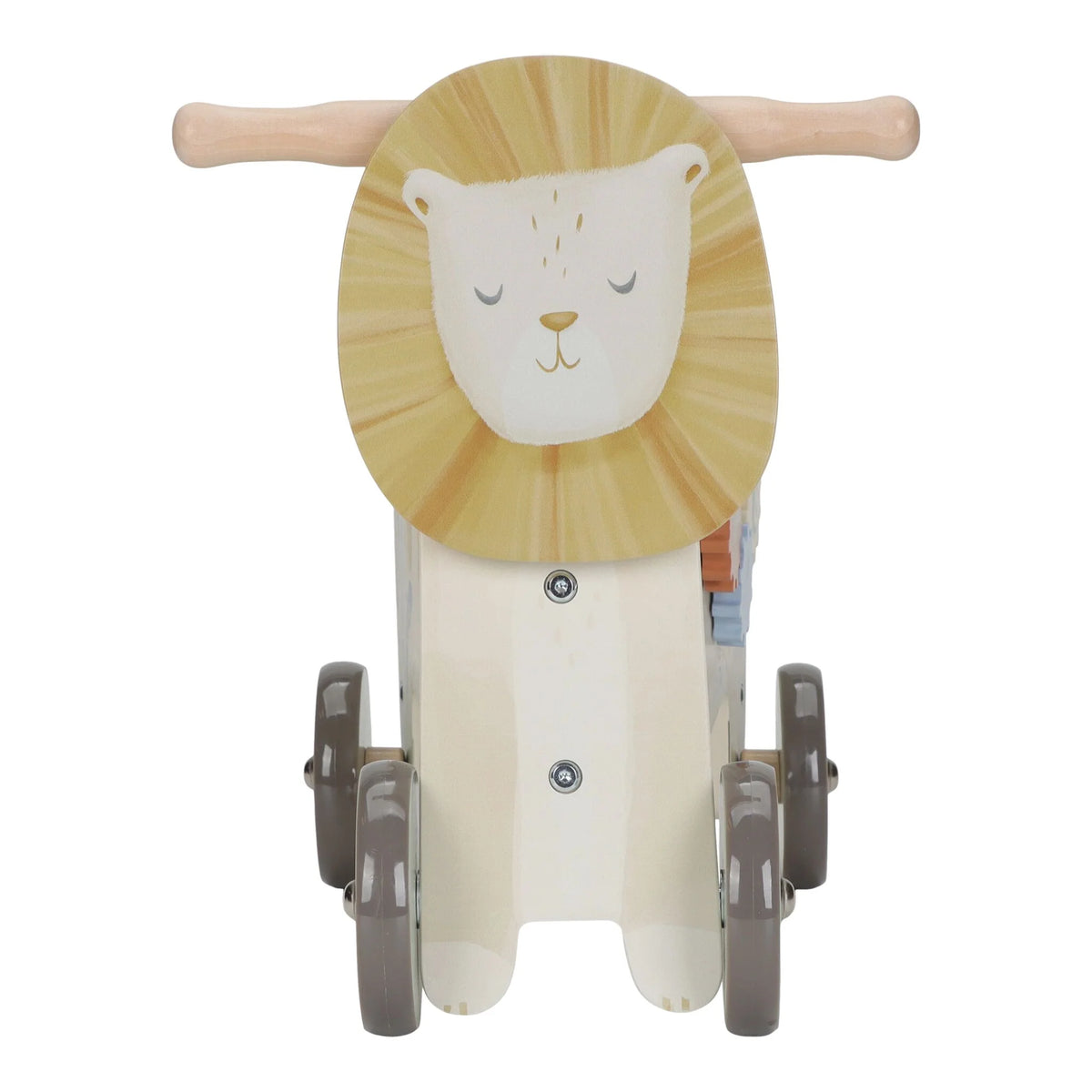 Little Dutch | Triciclo Cavalcabile in Legno Leone Safari Friends | LD7481