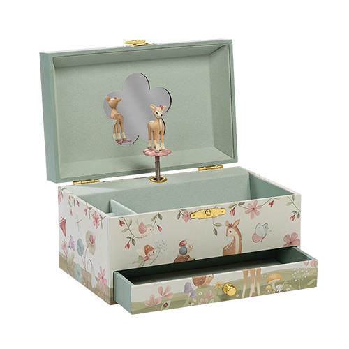 Little Dutch - Portagioie con musica a forma di cuore e ballerina girevole - Fairy Floral - Fairy Garden Little Dutch - Portagioie con musica a forma di cuore e ballerina girevole - Fairy Floral - Fairy Garden