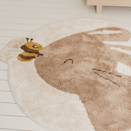 Tappeto Coniglio 110 x 110 cm - Rug Rabbit