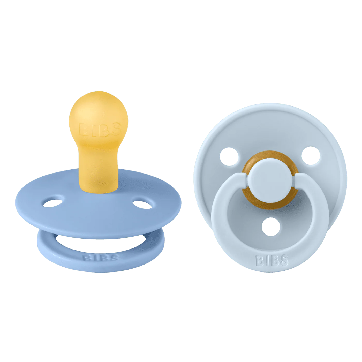 Bibs | Colour Ciuccio Blue/Steel Taglia 1 (0-6 Mesi) | 110214