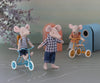 Topo Triciclo Fratello Maggiore con Borsa - Tricycle Mouse Big Brother with Bag