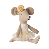 Topo Ballerina, Sorellina Bianco - Ballerina Mouse Little Sister Off White