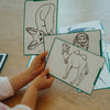 Tavoletta da Disegno Kidydraw Mini Animali Intorno al Mondo - Kidydraw-Mini Drawing Tablet Animals Around the World