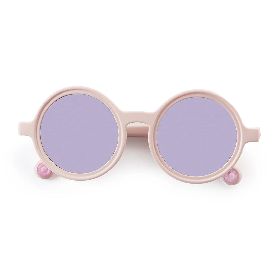 Olivio & Co | Occhiali da Sole Rotondi Coral Blush 1-3 Anni | ES101-E-P
