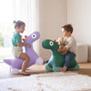 Hoppy Dino Garden Green Verde Giocattolo Cavalcabile Gonfiabile Saltellante