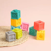 Ludi | Cubi Morbidi Colorati in Gomma | 30043