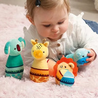Bowling Set con Animali Morbidi