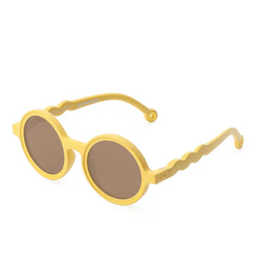 Olivio & Co | Occhiali da Sole Rotondi Citrus Yellow 1-3 Anni | ES101-D-Y