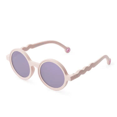 Olivio & Co | Occhiali da Sole Rotondi Coral Blush 1-3 Anni | ES101-E-P