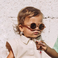 Olivio & Co | Occhiali da Sole Rotondi Chocolate 1-3 Anni | OS101-H-C