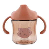 Trixie | Bicchiere Tritan con Beccuccio e Manici Gatto Mr. Cat 200 ml | 96-748
