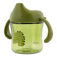 Trixie | Bicchiere Tritan con Beccuccio e Manici Dinosauro Mr. Dino 200 ml | 96-749