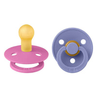 Bibs | Colour Ciuccio Bubblegum/Peri Taglia 1 (0-6 Mesi) | 110452