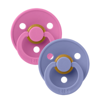 Bibs | Colour Ciuccio Bubblegum/Peri Taglia 1 (0-6 Mesi) | 110452