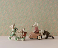 Triciclo per Topini con Rimessa Verde - Abri à Tricycle, Mouse - Green