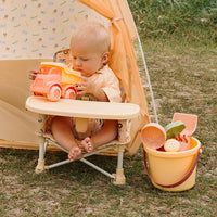 Monneka | Set Giochi da Spiaggia Secchiello Safari Camioncino Giallo Wild Animals | Tutete | 93591