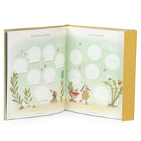 Moulin Roty | Libro Nascita in Italiano (80 Pagine) Trois Petits Lapins...Tre piccoli Coniglietti | 678086