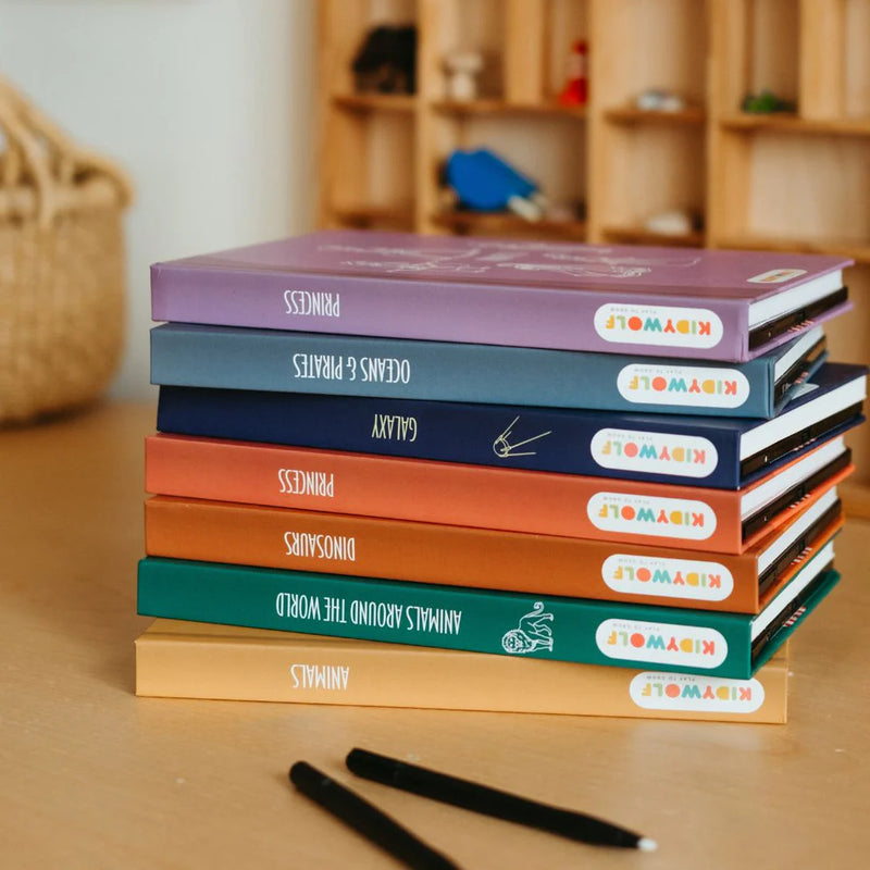 Tavoletta da Disegno Kidydraw Mini Principesse Intorno al Mondo Lavagna Lcd - Kidydraw-Mini Drawing Tablet Princess Around The World (KIDYDRAWMINI-OUT) (Copia)