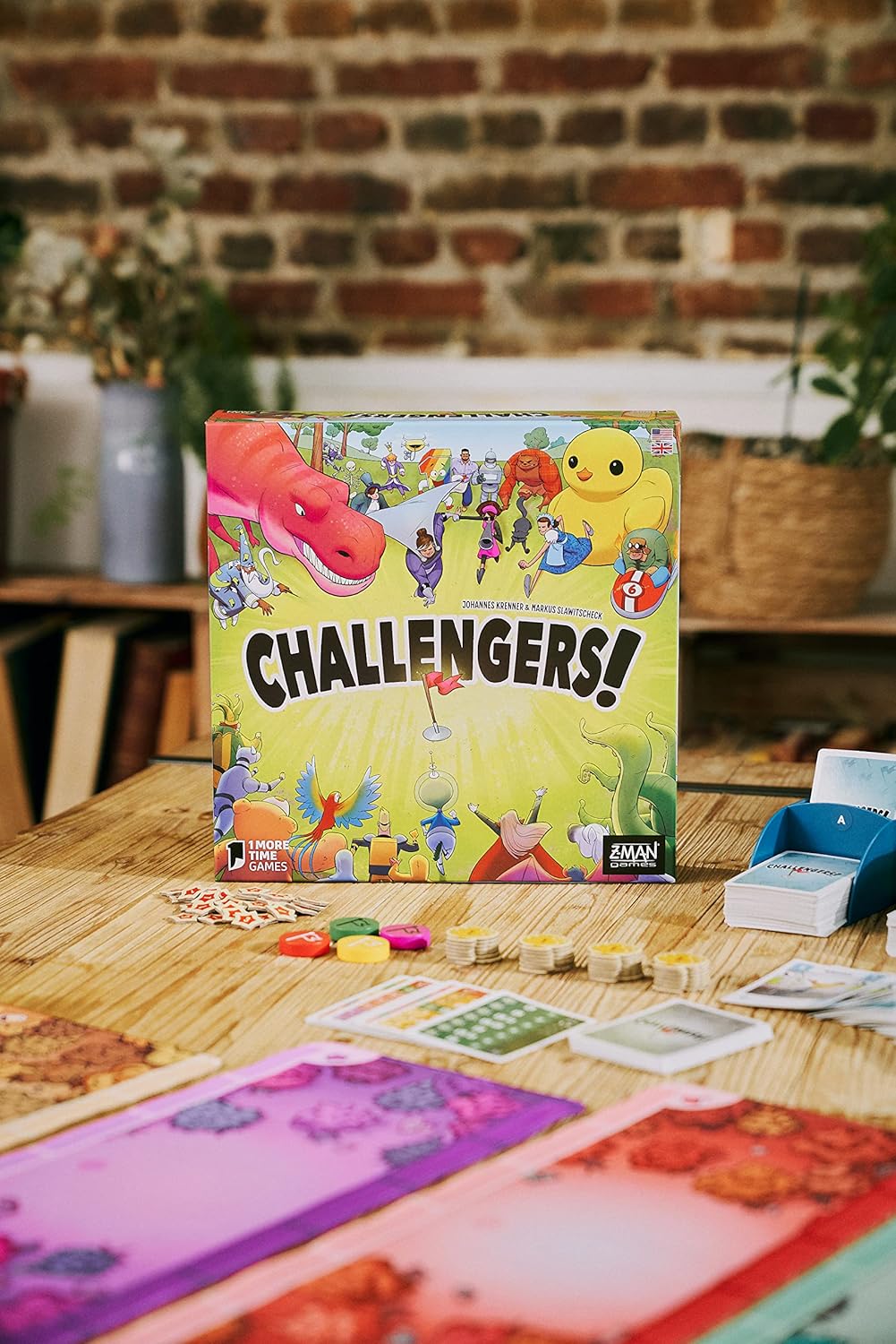 Asmodee | Challengers Gioco da Tavolo | 8912