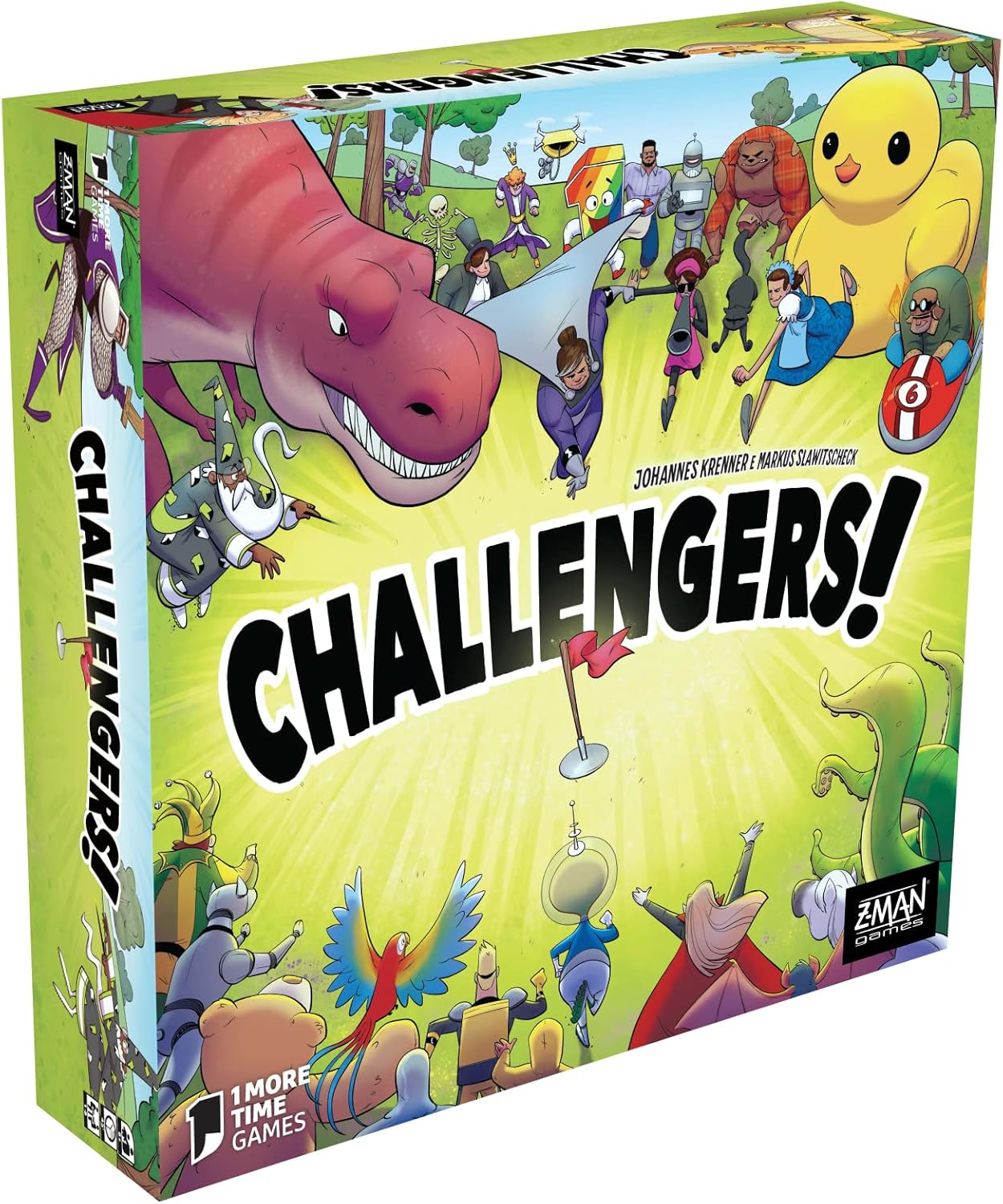 Asmodee | Challengers Gioco da Tavolo | 8912