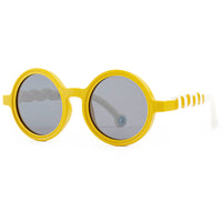 Olivio & Co | Occhiali da Sole Rotondi Vacation Yellow 1-3 Anni | OS101-J-Y