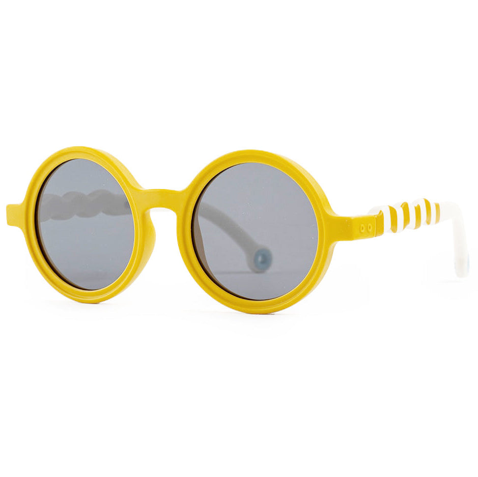 Olivio & Co | Occhiali da Sole Rotondi Vacation Yellow 1-3 Anni | OS101-J-Y