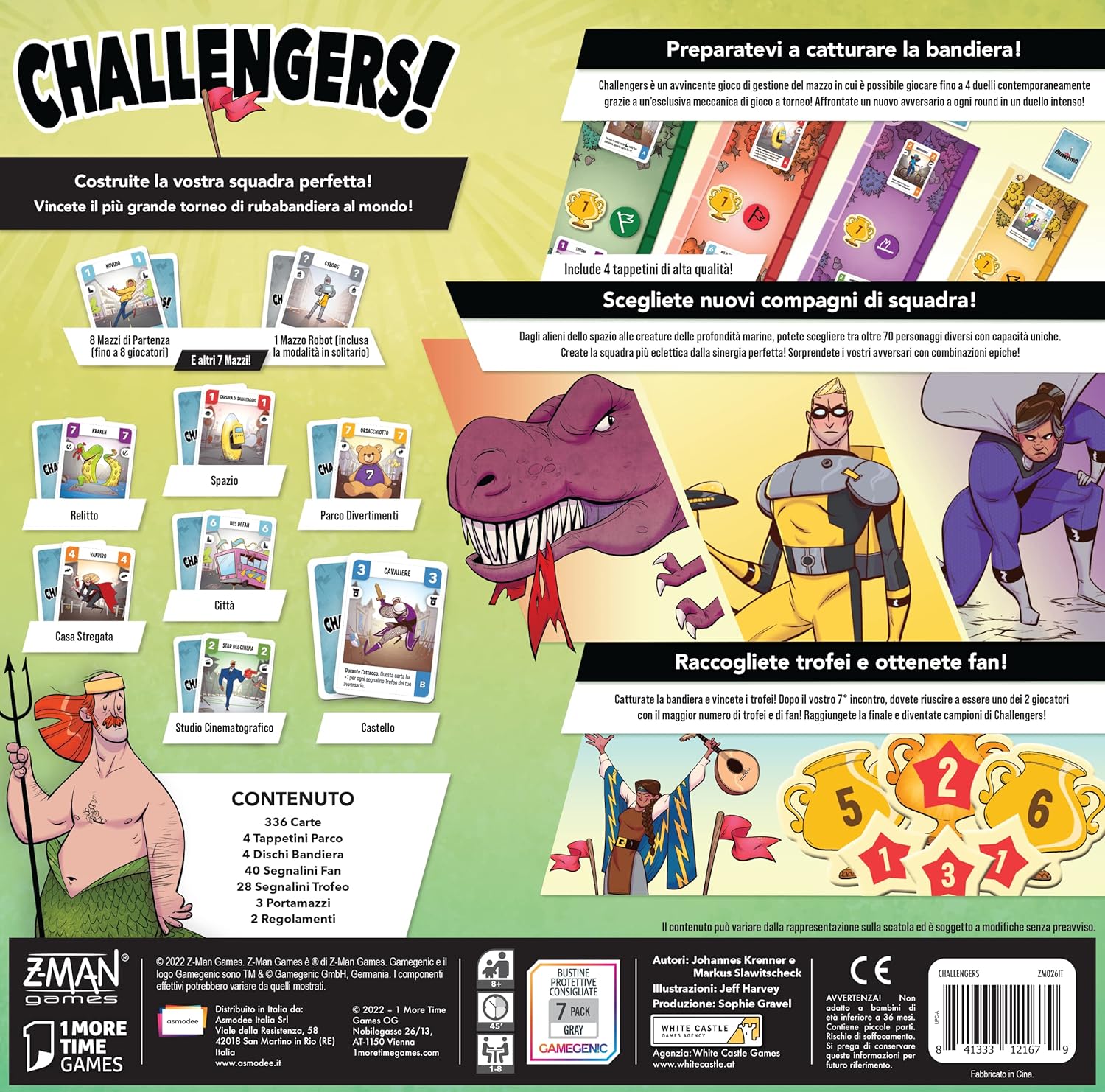 Asmodee | Challengers Gioco da Tavolo | 8912