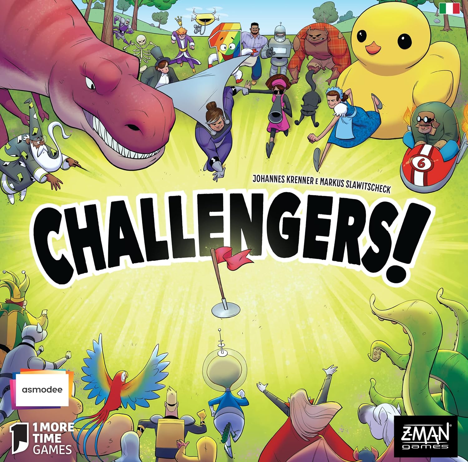 Asmodee | Challengers Gioco da Tavolo | 8912