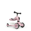 Monopattino e Triciclo 2 in 1 - Highwaykick 1 Rosa Rose