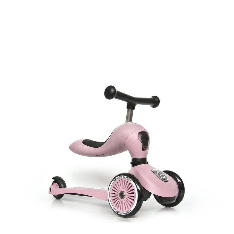 Monopattino e Triciclo 2 in 1 - Highwaykick 1 Rosa Rose