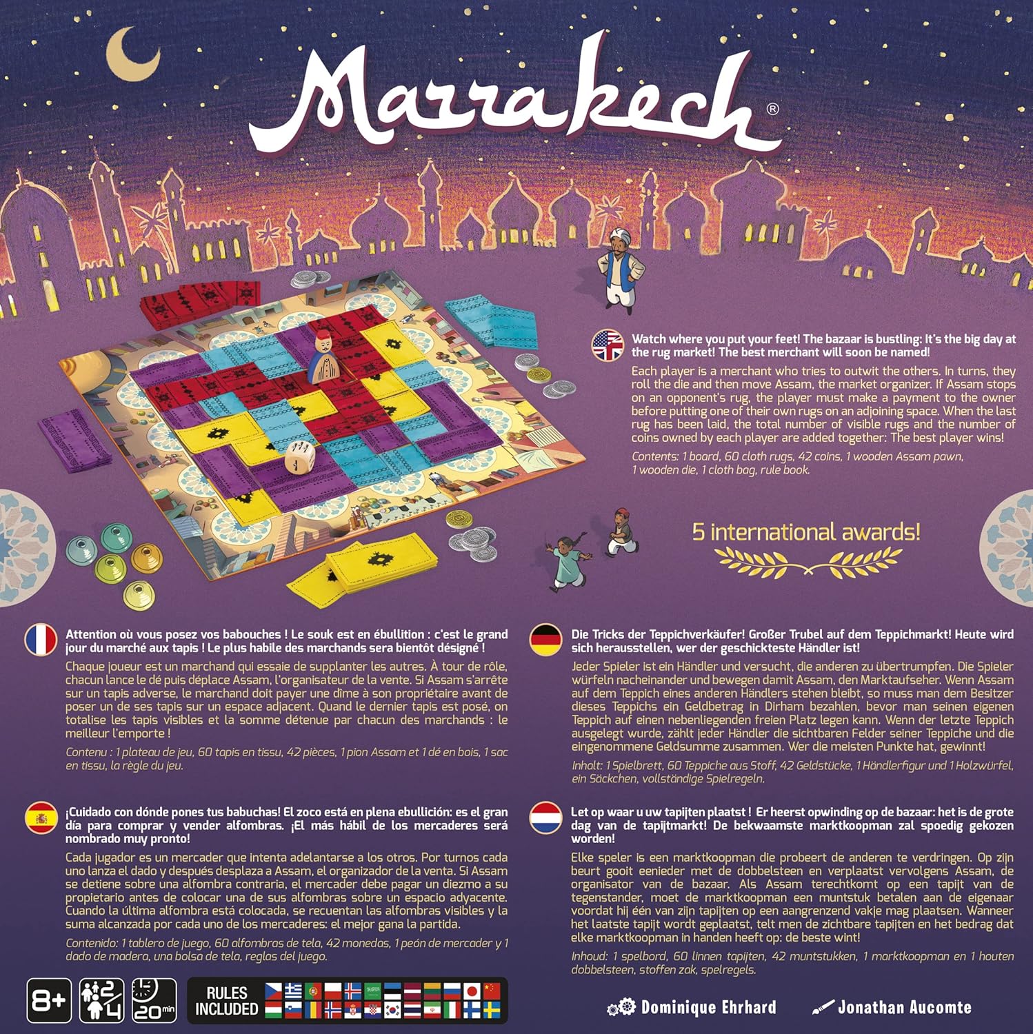 Gigamic | Marrakech Gioco da Tavolo | 8912