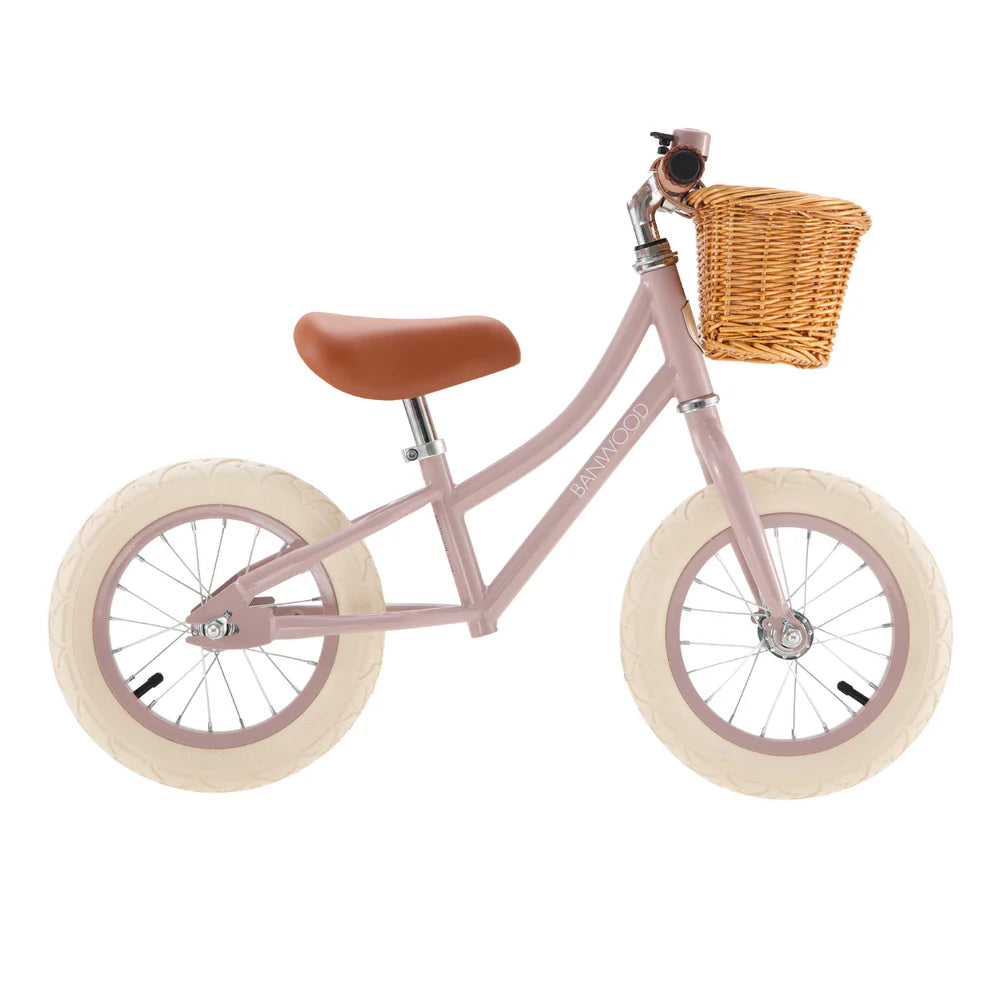 Banwood | Bici Senza Pedali 12" First Go Rosa Antico Dusty Pink | BW-F1-DUSTYPINK