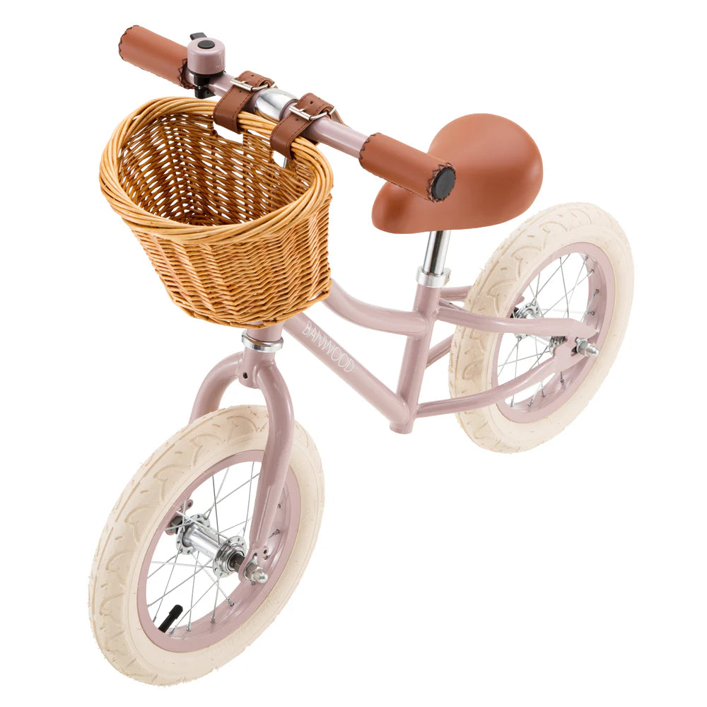 Banwood | Bici Senza Pedali 12" First Go Rosa Antico Dusty Pink | BW-F1-DUSTYPINK