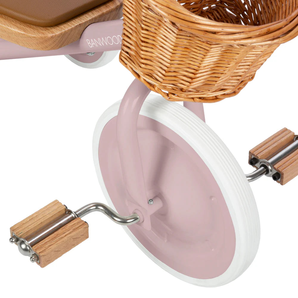 Banwood | Triciclo Vintage Rosa Dustypink | BW-TRIKE-DUSTYPINK