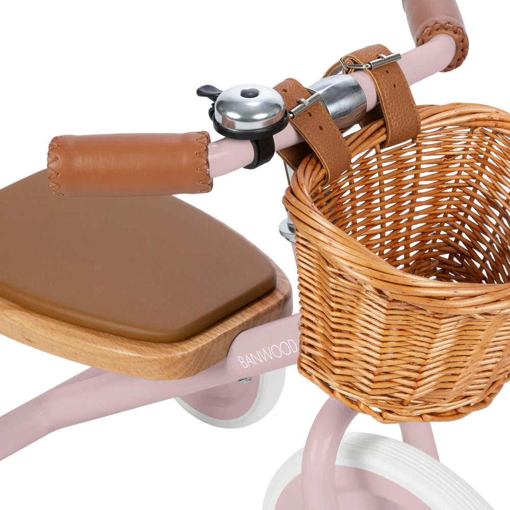 Banwood | Triciclo Vintage Rosa Dustypink | BW-TRIKE-DUSTYPINK