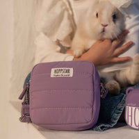 Hoppstar | Borsa Midi Viola Blossom (Per Artist) | 12477