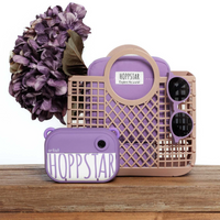 Hoppstar | Borsa Midi Viola Blossom (Per Artist) | 12477
