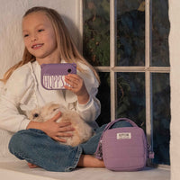 Hoppstar | Borsa Midi Viola Blossom (Per Artist) | 12477