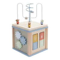 Cubo Multi Attività Oceano Cubo in Legno Wooden Activity Ocean