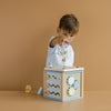 Cubo Multi Attività Oceano Cubo in Legno Wooden Activity Ocean