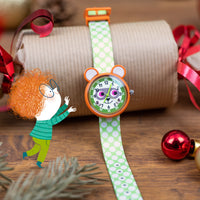 Ticlock - Orologio Da Polso Orsetto Lavatore Watches for Kids Raccoon