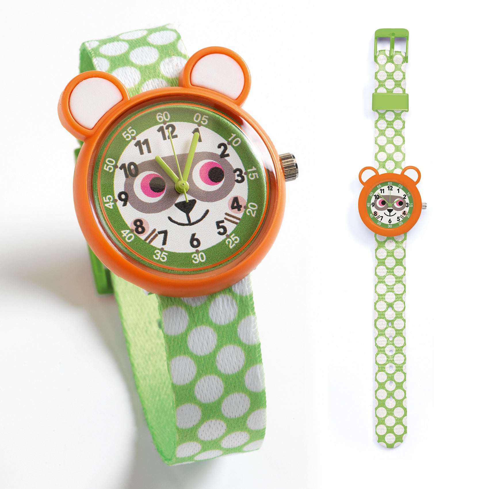 Ticlock - Orologio Da Polso Orsetto Lavatore Watches for Kids Raccoon