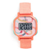 Ticlock - Orologio Da Polso Rosa Pastello - Digital Watches Pastel Volute